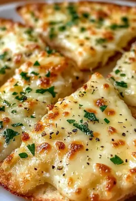 Air Fryer Cheesy Tortilla Garlic Bread