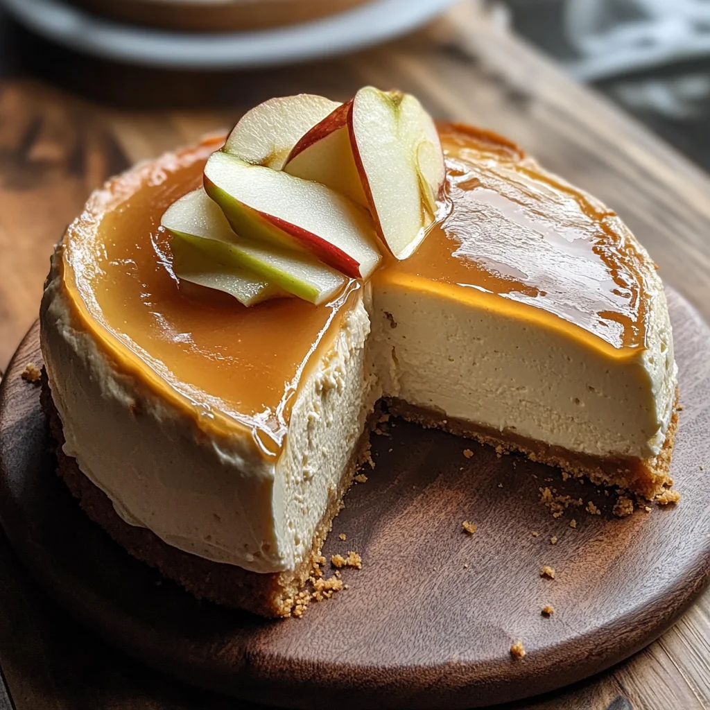 Apple Cider Cheesecake