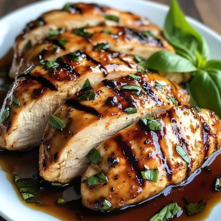 Balsamic Baked Chicken : A Delicious and Easy Recipe for Dinner