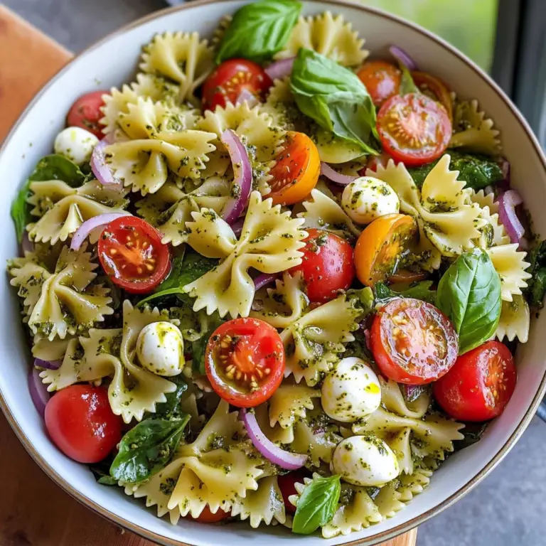 Bow Tie Pasta Salad