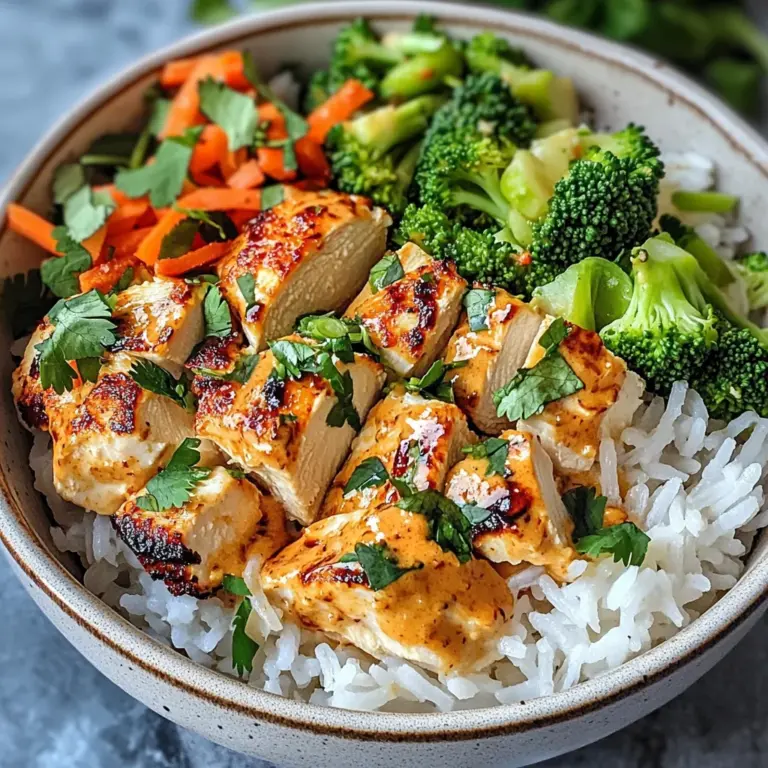 Coconut Chicken Rice Bowl