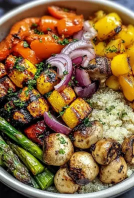 Grilled Veggie Bowl with Quinoa