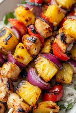 Hawaiian Chicken Kabobs