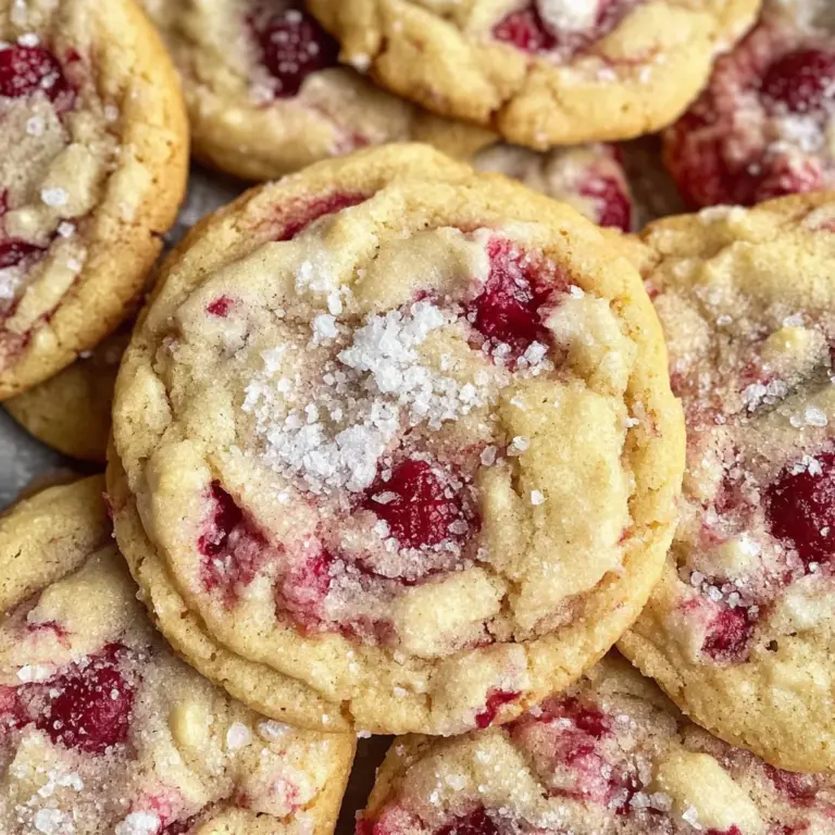 Lemon Raspberry Cookies