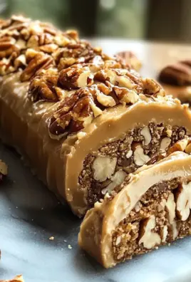 Nana’s 3-Ingredient Pecan Log