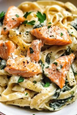 Salmon Spinach Pasta Dish: A Delicious and Nutritious Recipe to Try Today