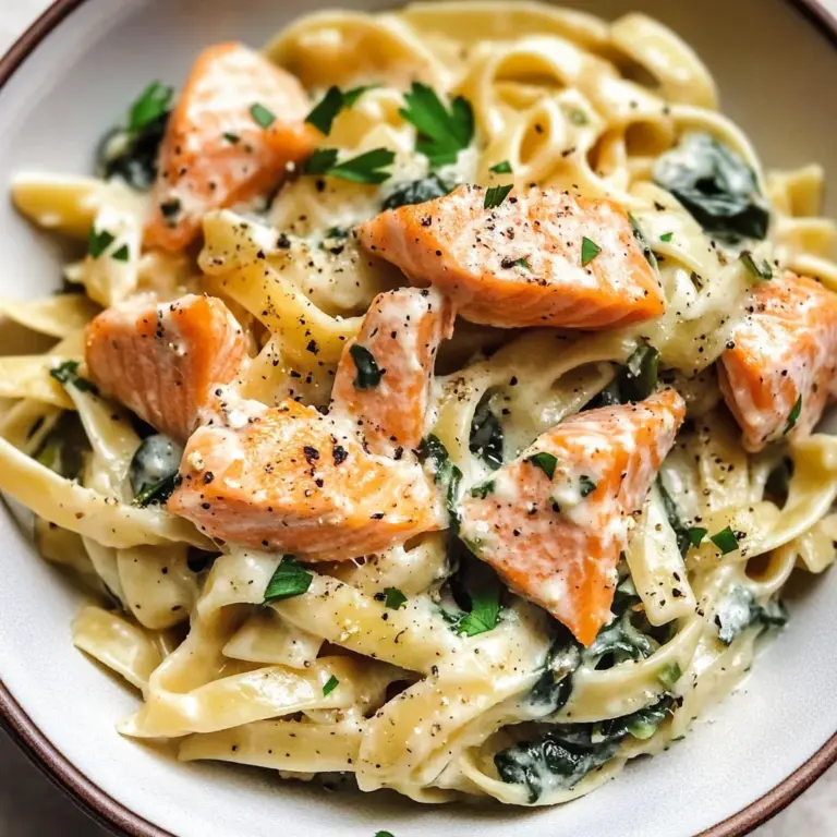 Salmon Spinach Pasta Dish: A Delicious and Nutritious Recipe to Try Today