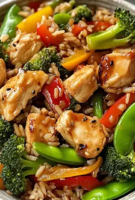 Wild Rice Chicken Stir-Fry with Fresh Veggies