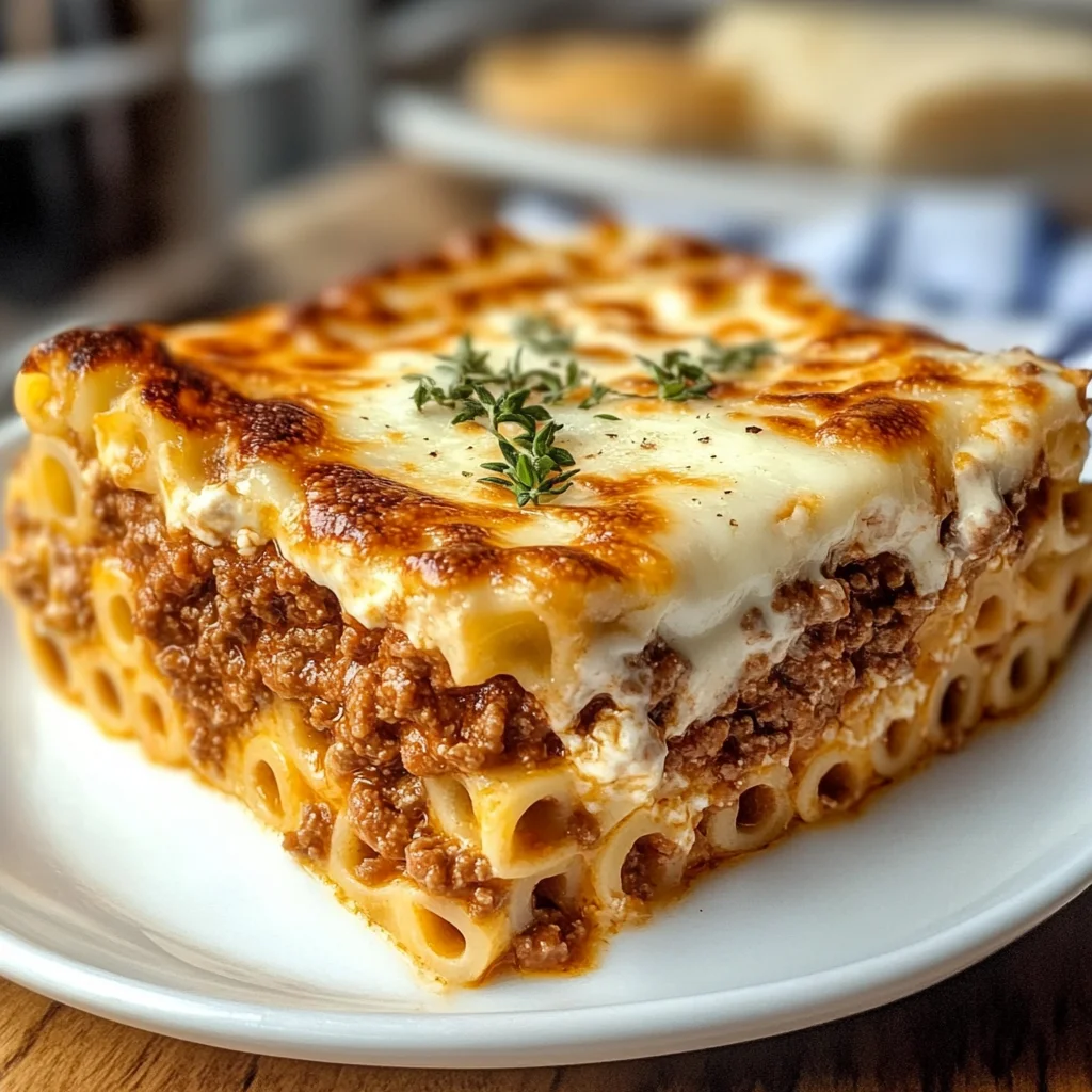 Best Traditional Greek Pastitsio