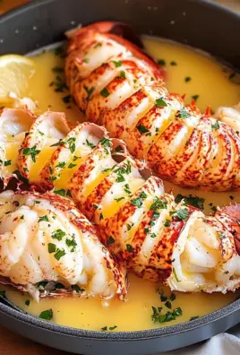 Butter Poached Lobster Tails Recipe