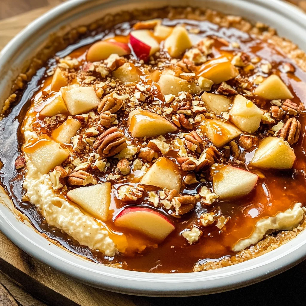 Caramel Apple Cheesecake Dip Recipe
