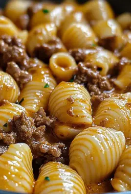 Creamy Beef and Shells