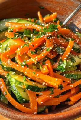 Cucumber Carrot Salad