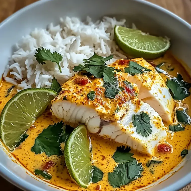 Easy Coconut Lime Fish Curry with Jasmine Rice: An Incredible 7-Step Recipe
