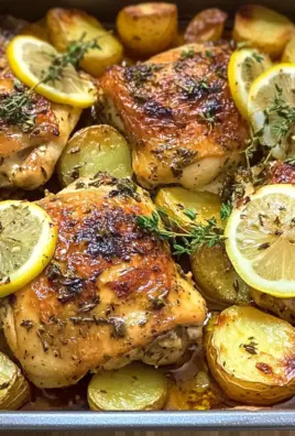 Greek Lemon Chicken With Potatoes