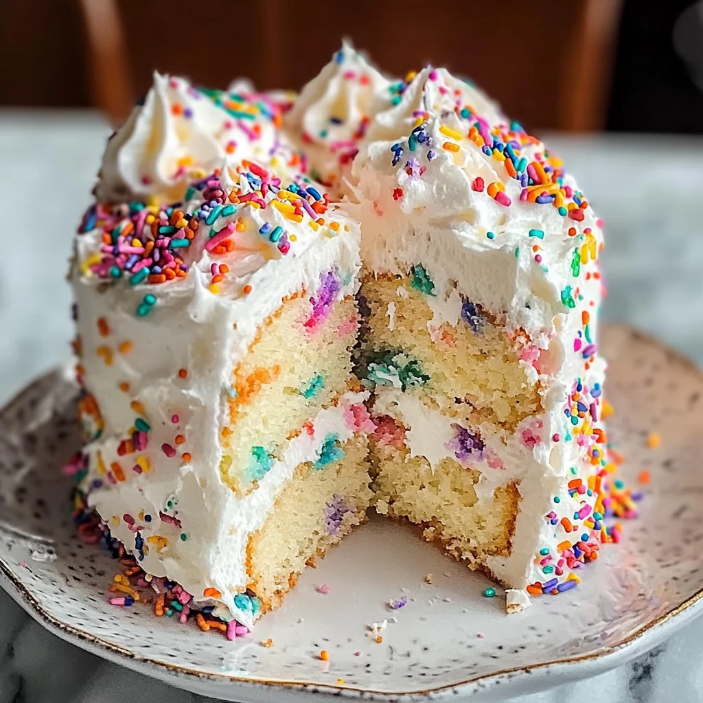 Light Funfetti Angel Food Cake - Alrightwithme