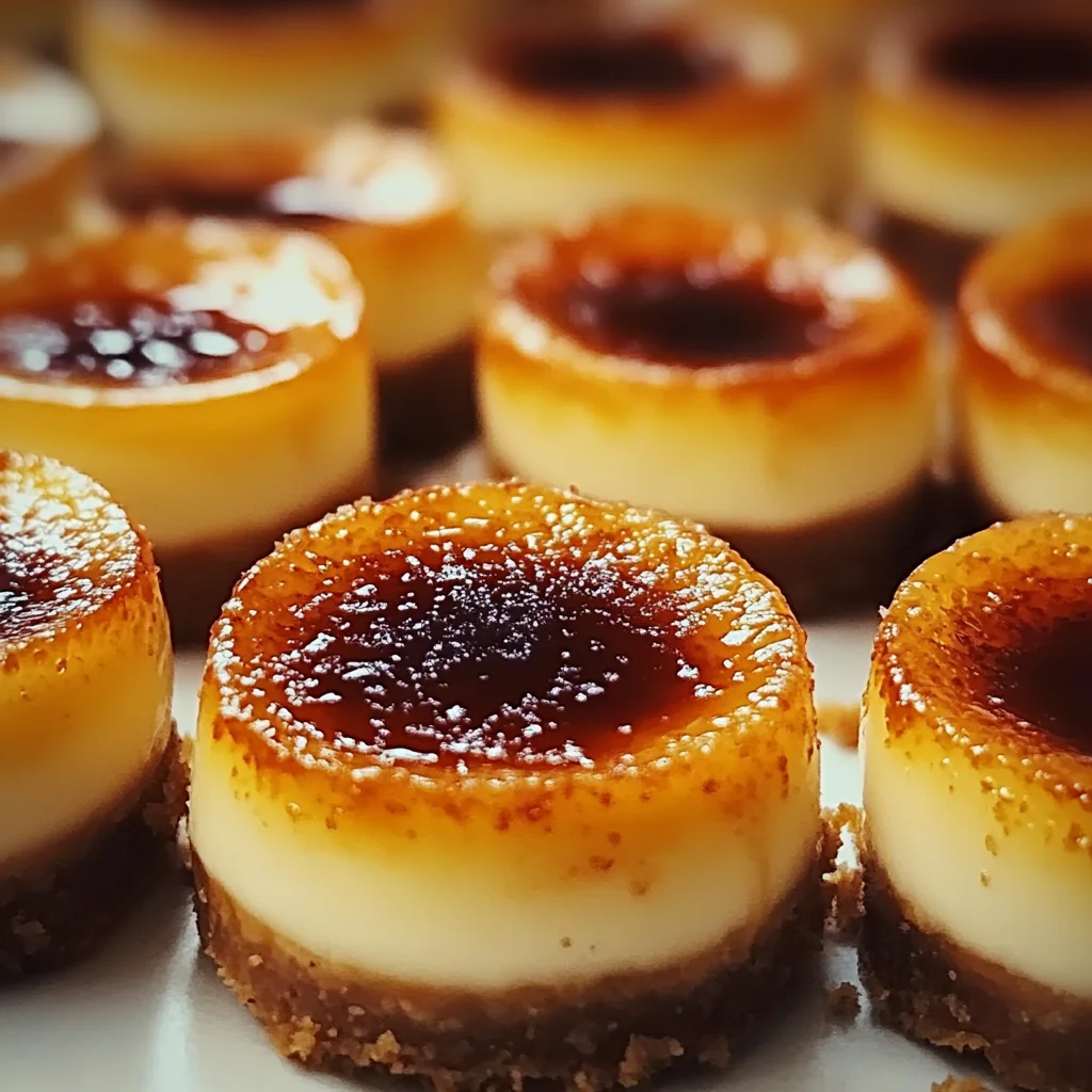 Mini Creme Brulee Cheesecakes: An Incredible Ultimate Recipe