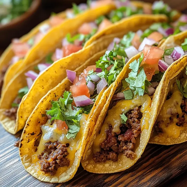 Oven-Baked Cheesy Tacos (Crispy & Loaded) You'll Love