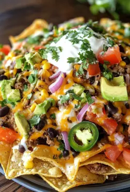 Oven-Baked Nachos