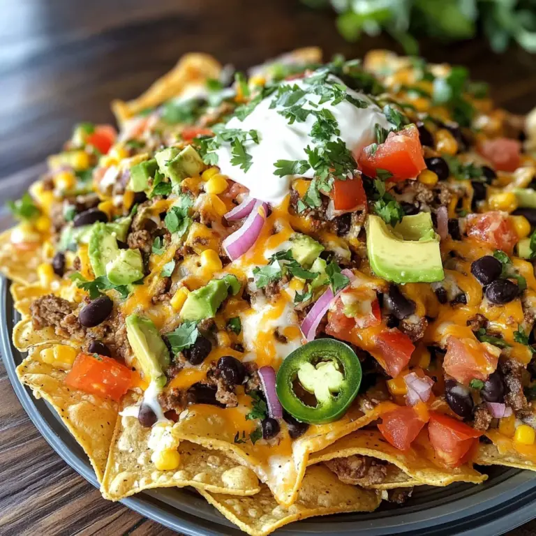 Oven-Baked Nachos