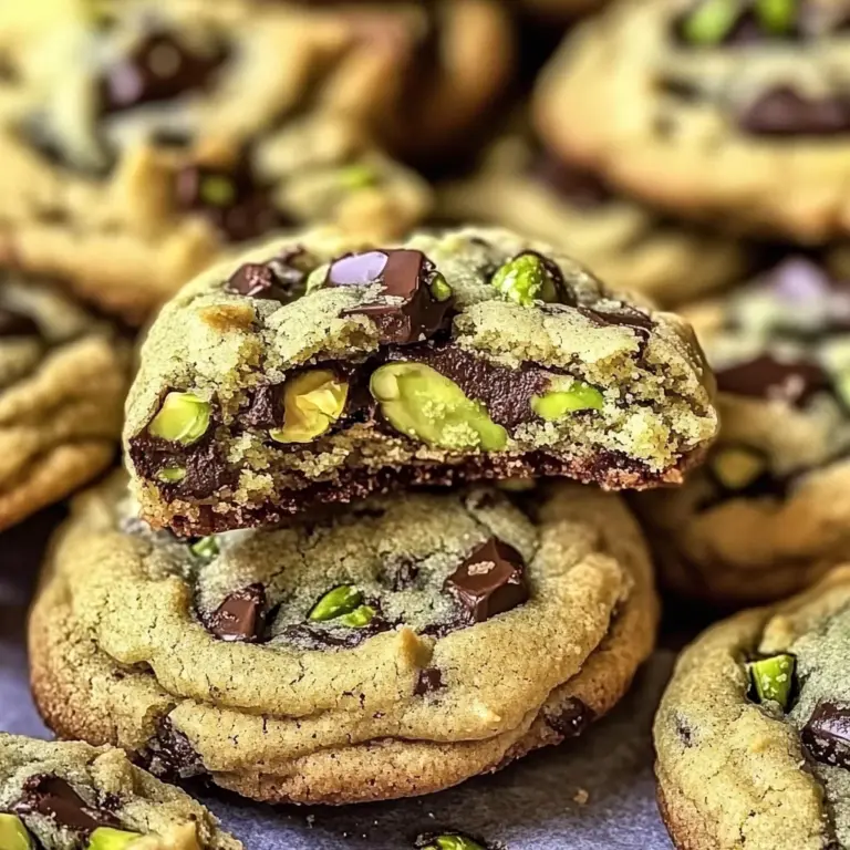 Pistachio Cream Cookies that Melt in Your Mouth