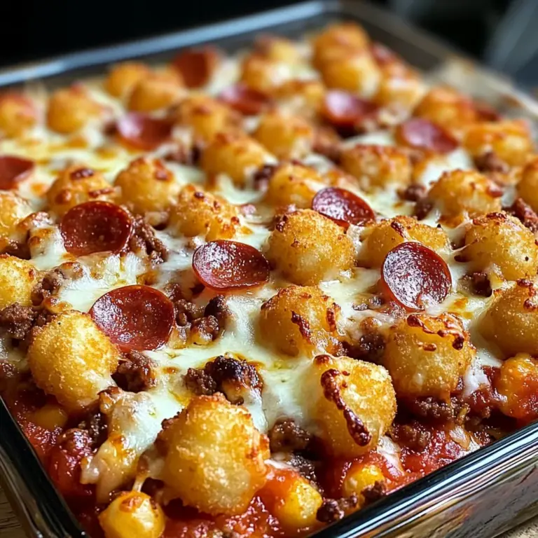 Pizza Tot Casserole: A Beginner's Guide to Comfort Food Heaven