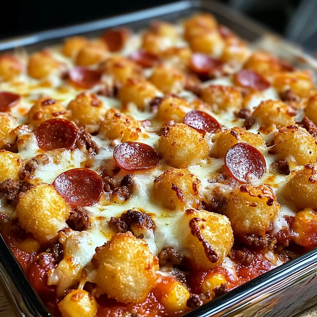 Pizza Tot Casserole: A Beginner's Guide to Comfort Food Heaven