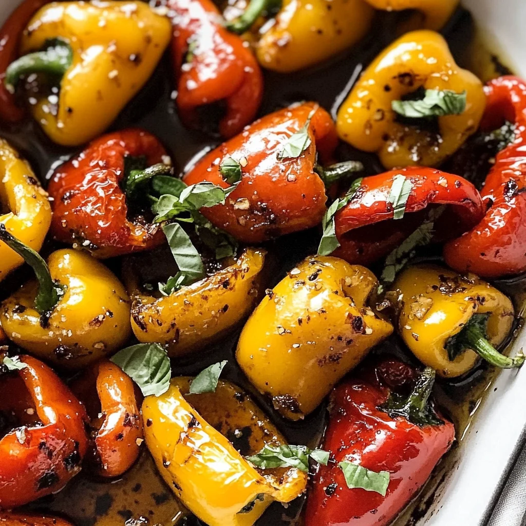 Roasted Mini Peppers
