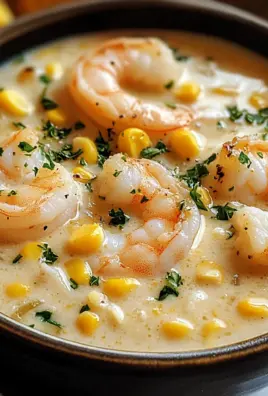 Shrimp and Corn Chowder: A Hearty, Flavorful Delight