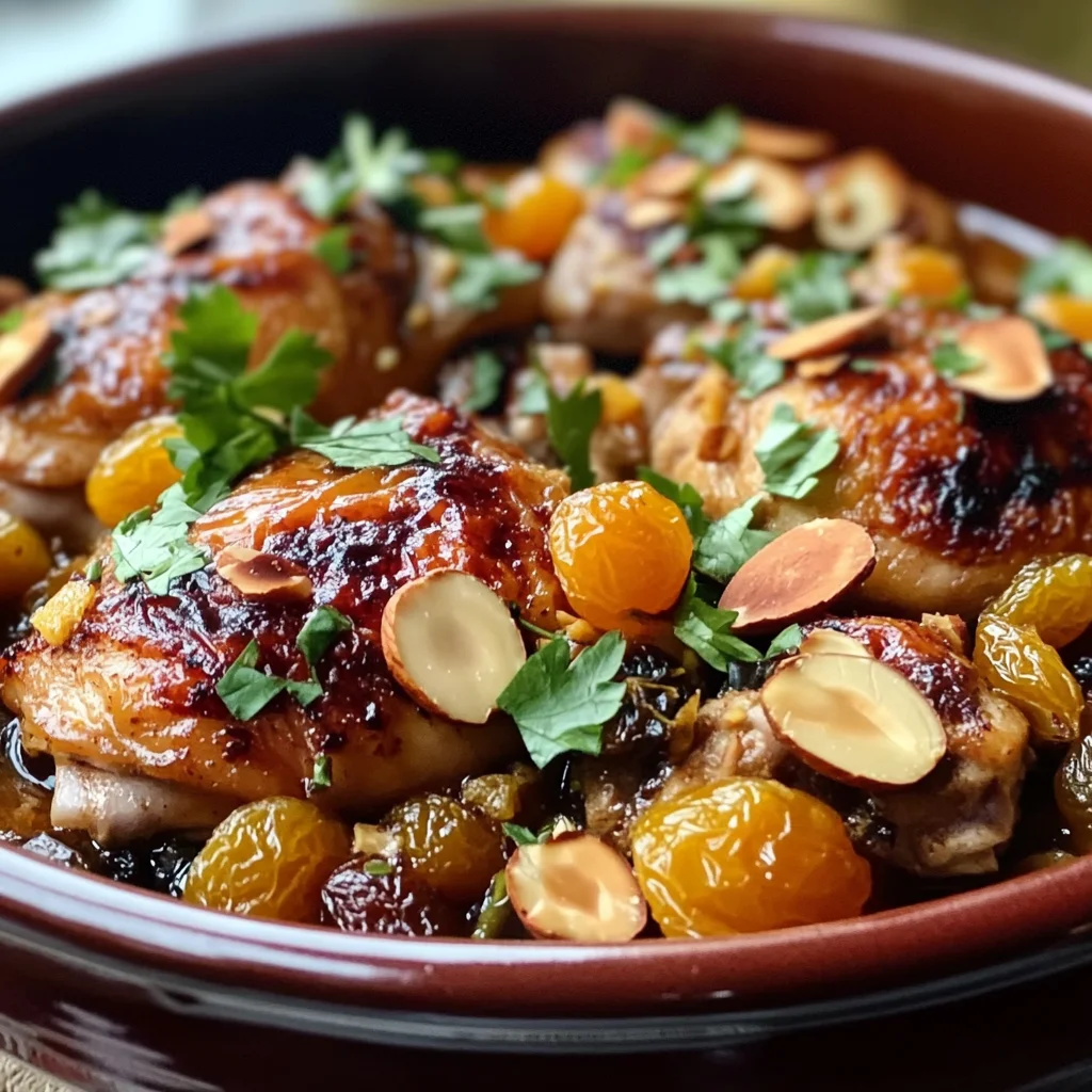 Traditional Moroccan Chicken Tagine