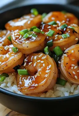 20 Minute Honey Garlic Shrimp & Rice Bowl