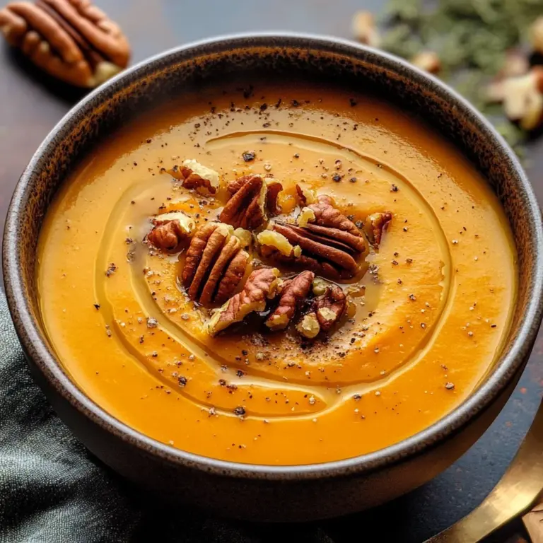 Apple Cheddar Sweet Potato Soup