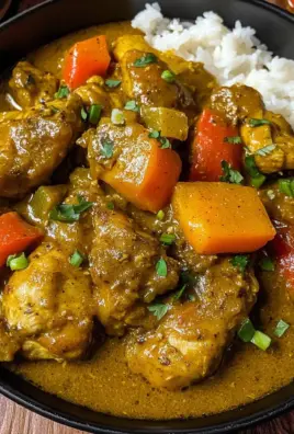 Authentic Jamaican Curry Chicken