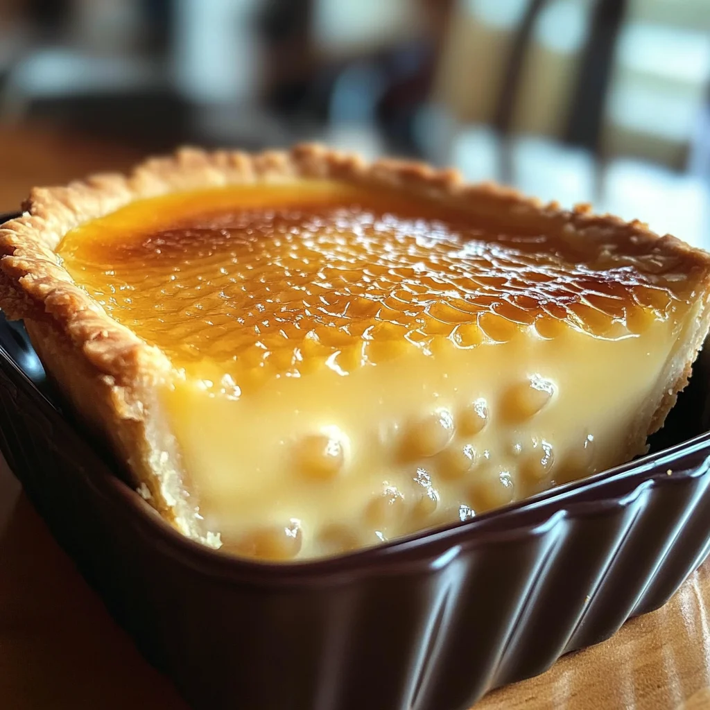 Baked Tapioca Pudding