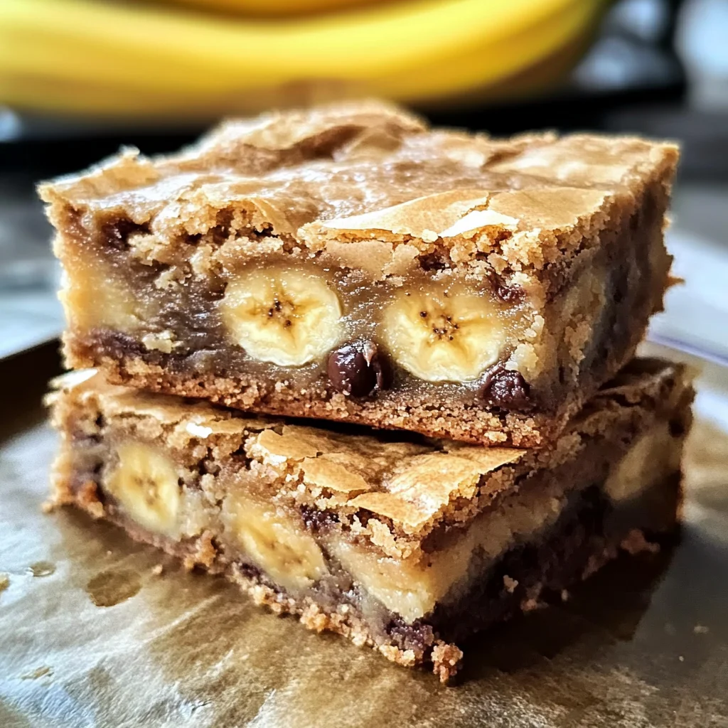 Banana Blondies: 7 Simple Banana Dessert Recipes to Love
