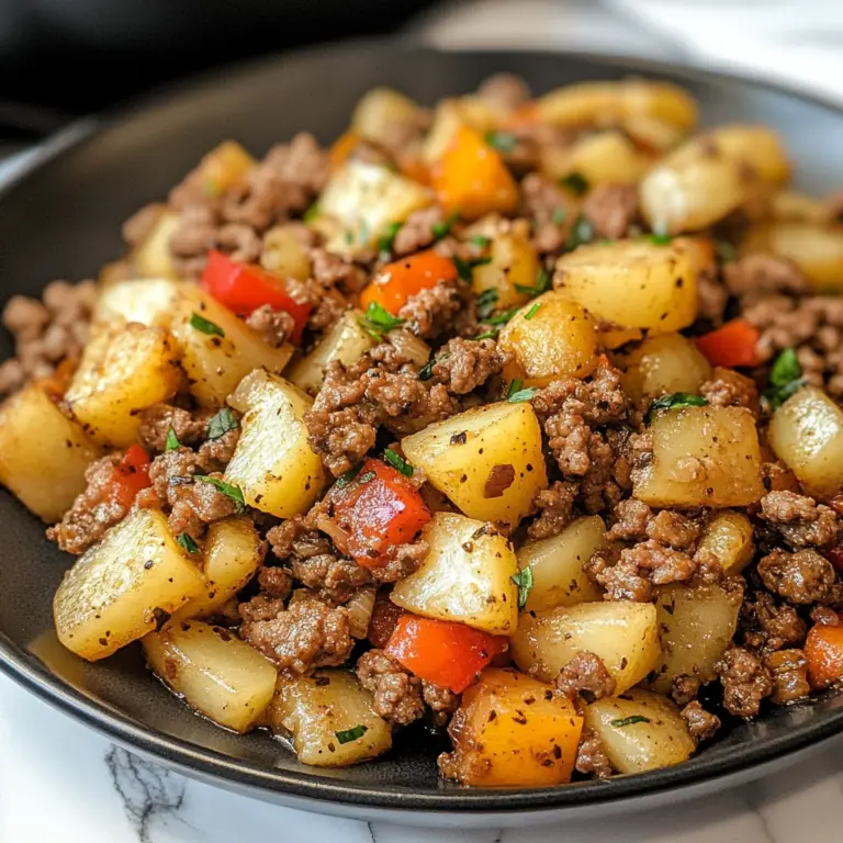 Best Ground Lamb with Potatoes Recipe