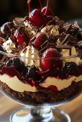 Black Forest Trifle for Christmas