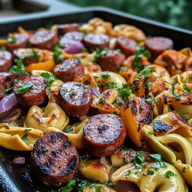 Blackstone Grilled Kielbasa and Tortellini: An Incredible Ultimate Recipe