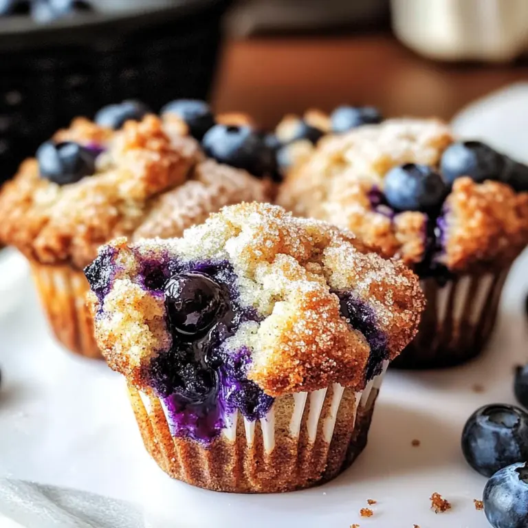 Blueberry Monkey Bread Muffins