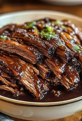 Caramelized Pulled Beef Brisket