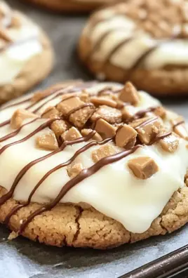 Cheesecake-Stuffed Cookies with White Chocolate and Reese’s