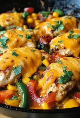 Cheesy Baja Chicken & Bell Pepper Skillet: An Incredible One-Pan Meal