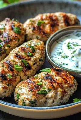 Chicken Kofta with Garlic Yogurt Sauce Recipe: A Must-Try!