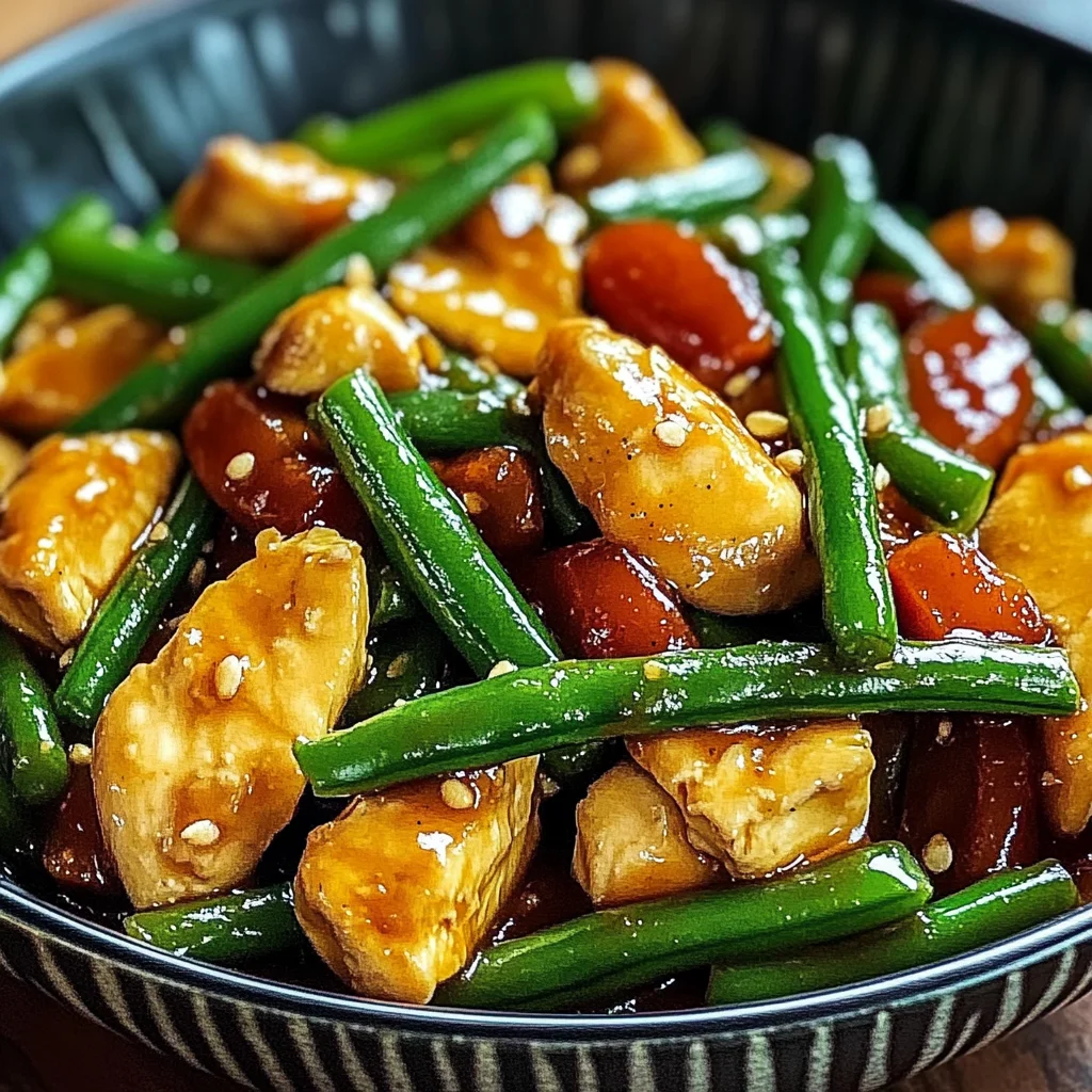 Chicken and Green Bean Stir-Fry: Quick and Delicious Dinner!