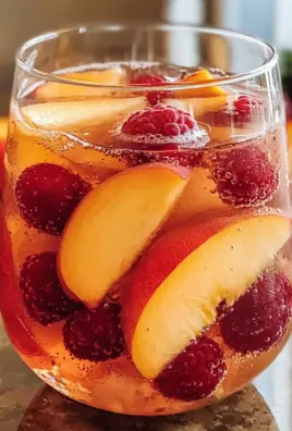 Chilled Peach Moscato Sangria