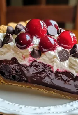 Chocolate Cherry Cream Pie