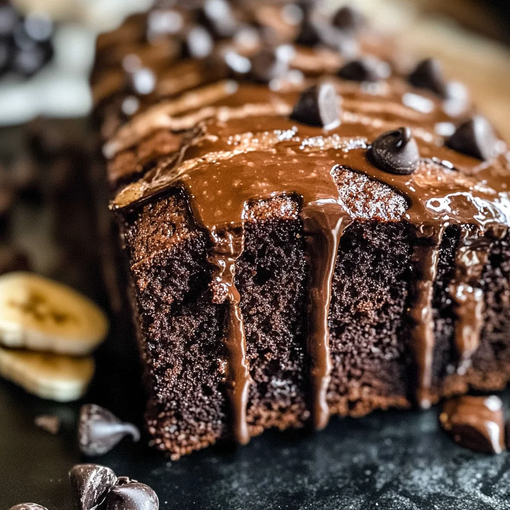 Chocolate Espresso Banana Bread