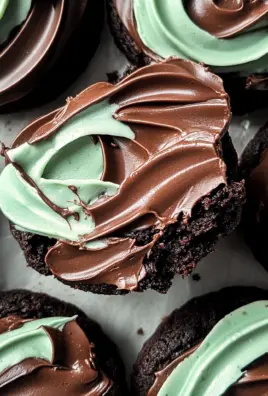 Chocolate Mint Cookies