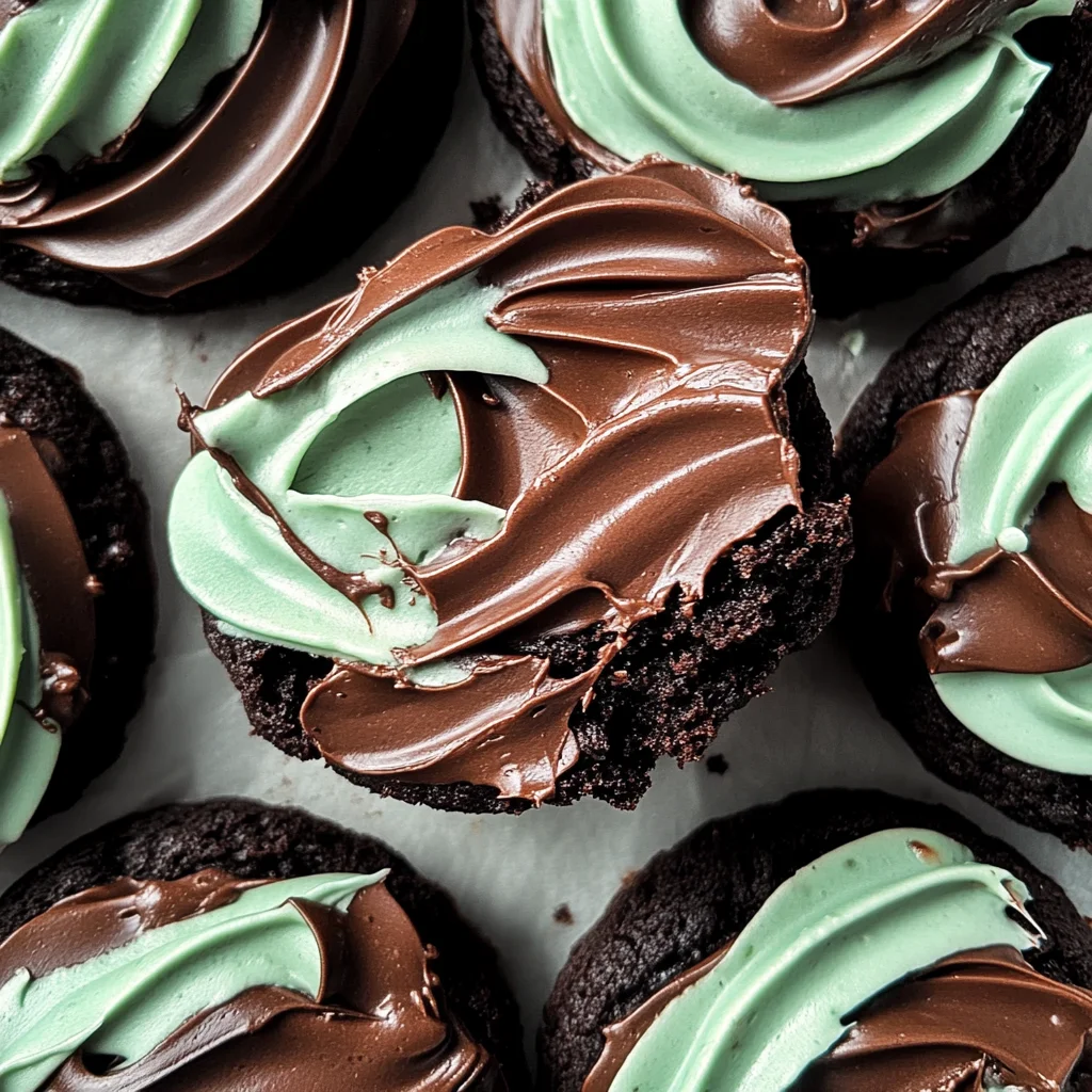 Chocolate Mint Cookies