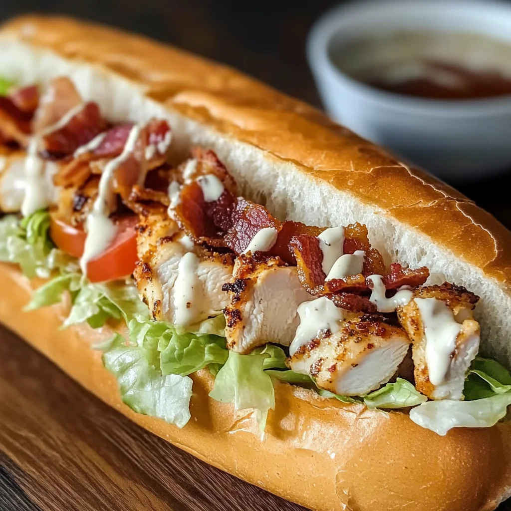 Chopped Chicken Bacon Ranch Sub: An Amazing Ultimate Recipe